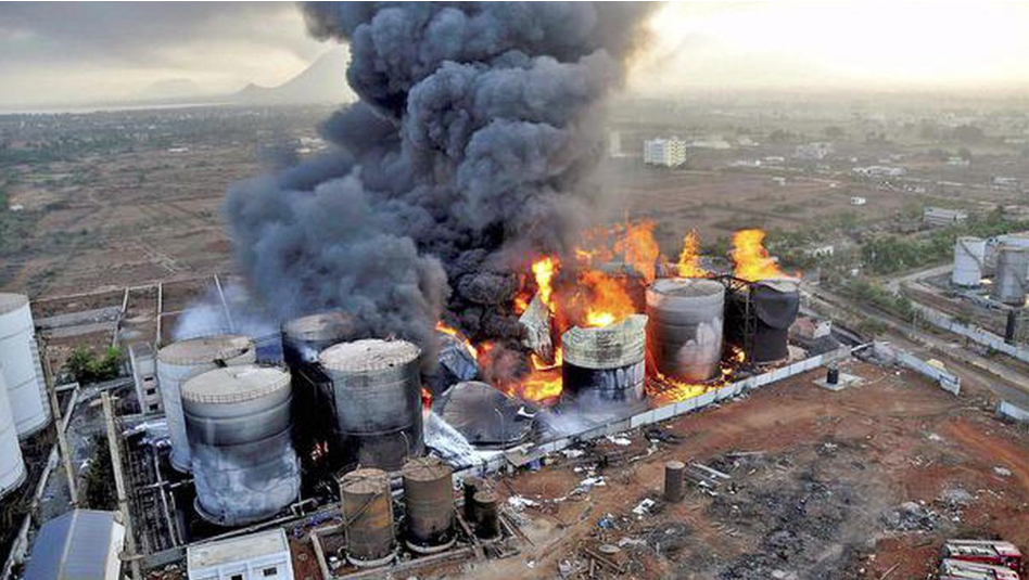 🏭 Industrial Accidents in India – 5-Year Data (GIDC Focus, 2019–2025)