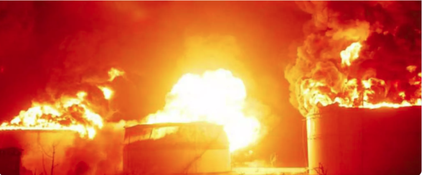 🛢️ Oil Depot Fires & Environmental Loss Data (India 2019 – 2025)