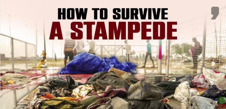 🧍‍♂️ Surviving Stampedes – Dos & Don’ts
