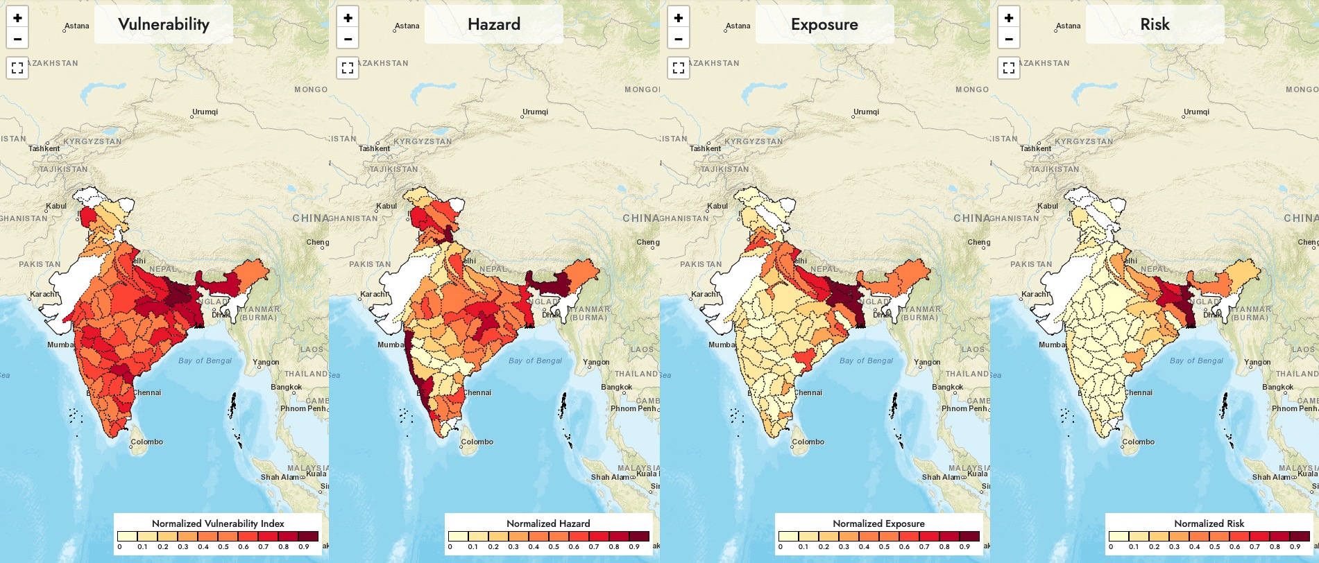 🌊 India’s Most Flood-Prone States – Latest Data (2019–2025)