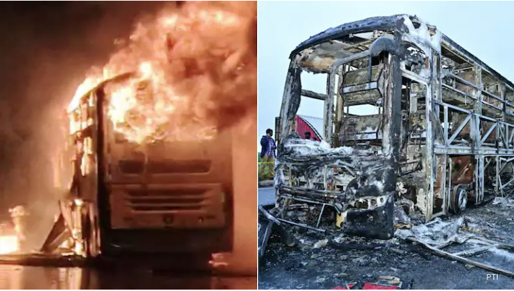 🚌🔥 Kurnool Bus Fire: A Collision, A Blaze