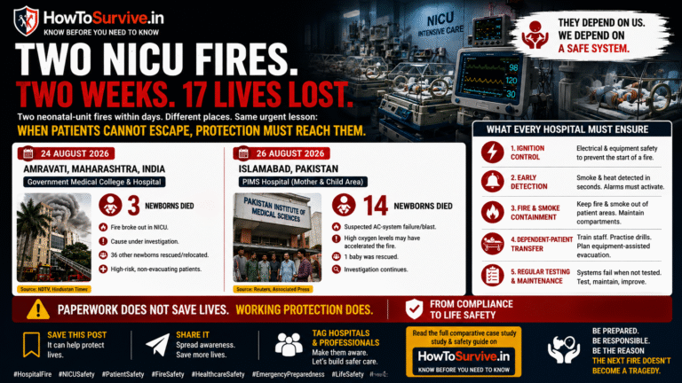 Amravati & Islamabad NICU Fires: 17 Newborn Deaths and the Critical Hospital Fire-Safety Lessons