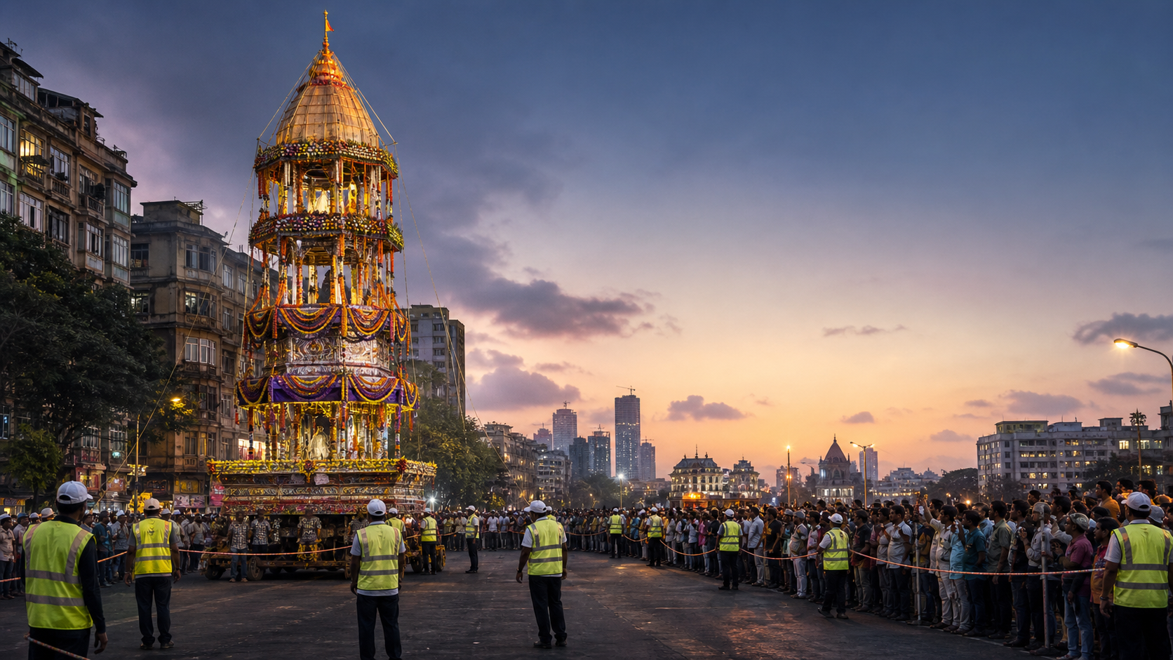Bhuleshwar Ganpati Idol Collapse: Two Lives Lost — When a Celebration’s Heavy Structure Becomes a Falling Hazard