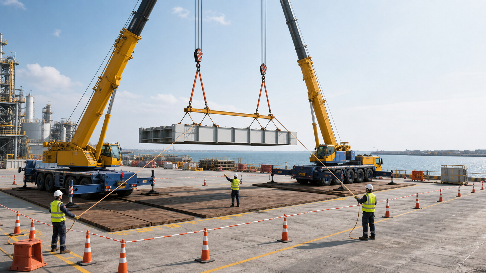 Tandem Crane Lifts: The Critical-Lift Plan That Must Exist Before Two Hooks Share One Load