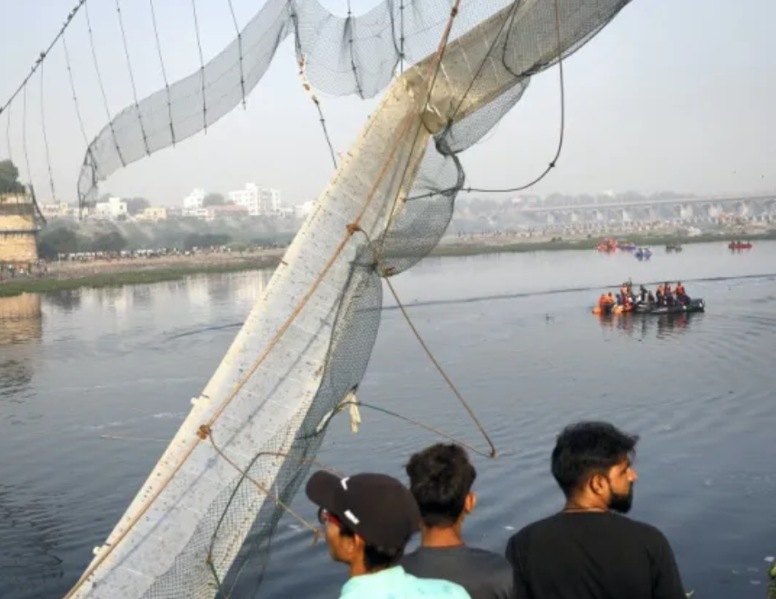 Morbi Suspension Bridge Collapse: 135 Deaths After Reopening
