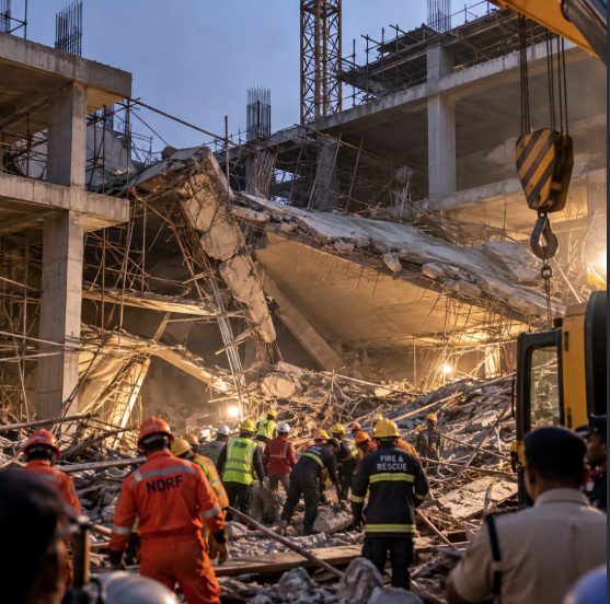 Kudasan construction collapse: rescue updates and why scene clearance still matters