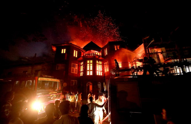 Fort Kochi Koder House fire: guests escaped; cause still unconfirmed