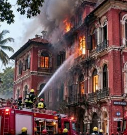 Fort Kochi Koder House fire: guests escaped; cause still unconfirmed