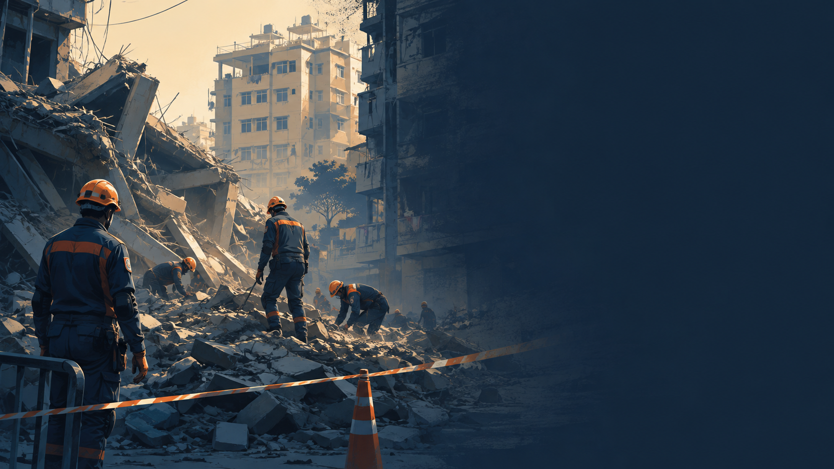 Satya Niketan building collapse: rescue updates and evidence still under review