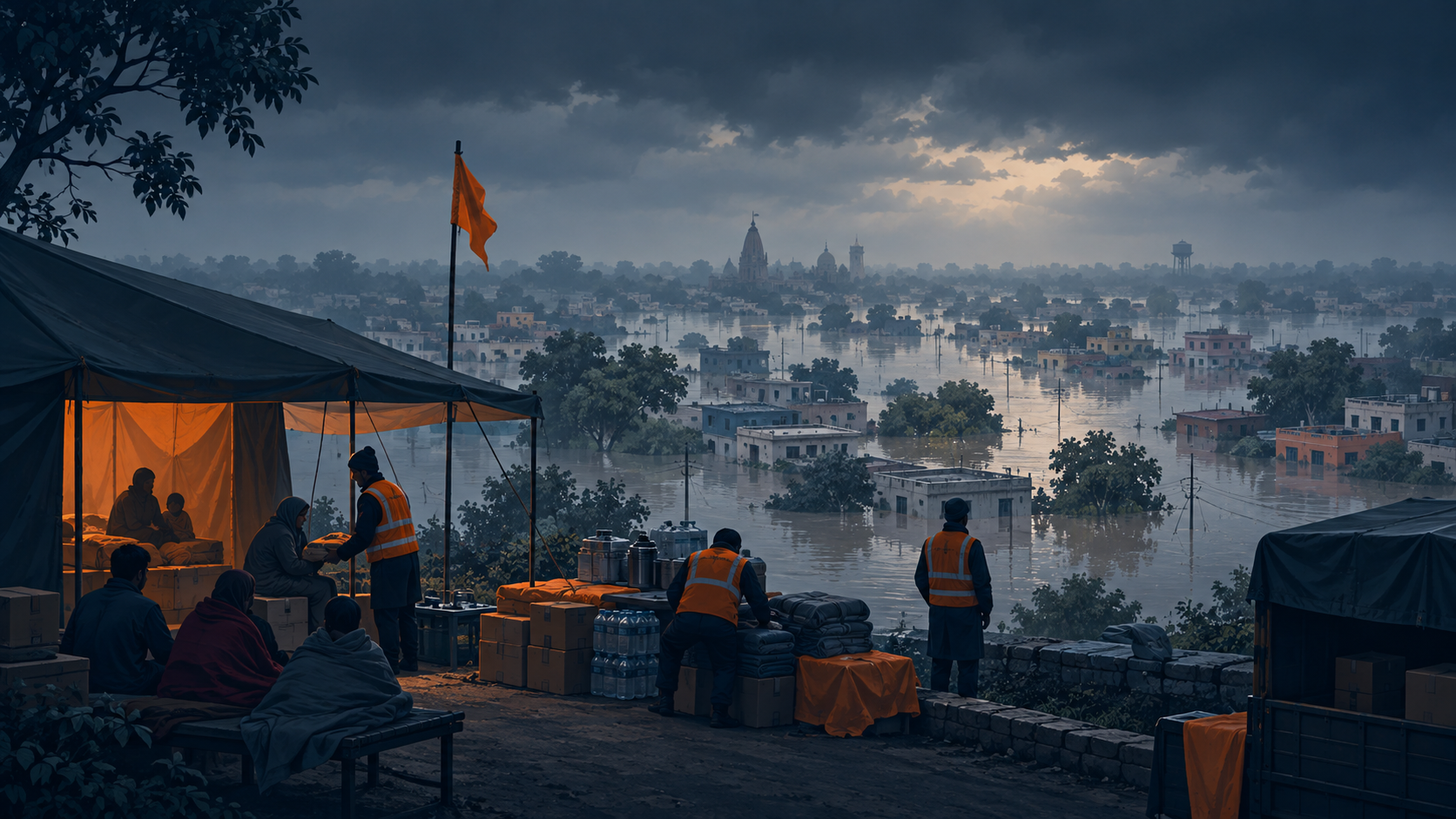 Uttar Pradesh floods: evacuation totals, shelter use and the next stage of response