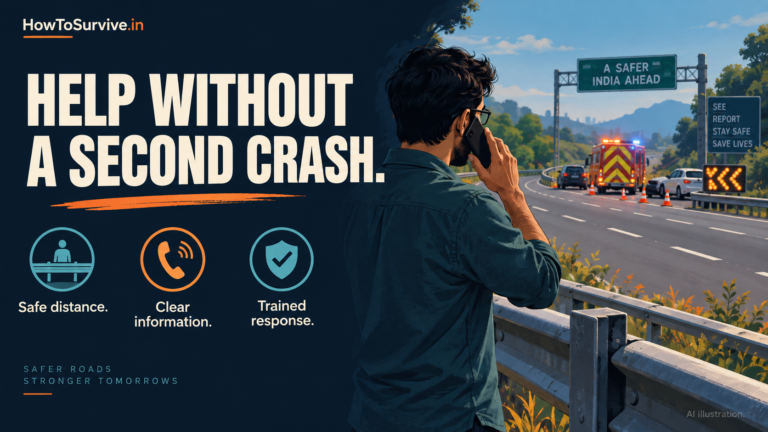 Help without a second crash: a road witness’s guide for India