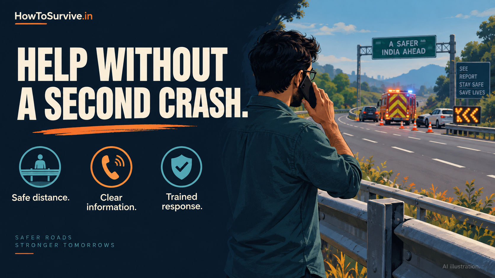 Help without a second crash: a road witness’s guide for India