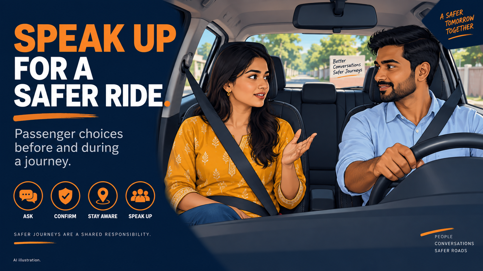 Speak up for a safer ride: a passenger’s plan for unsafe driving