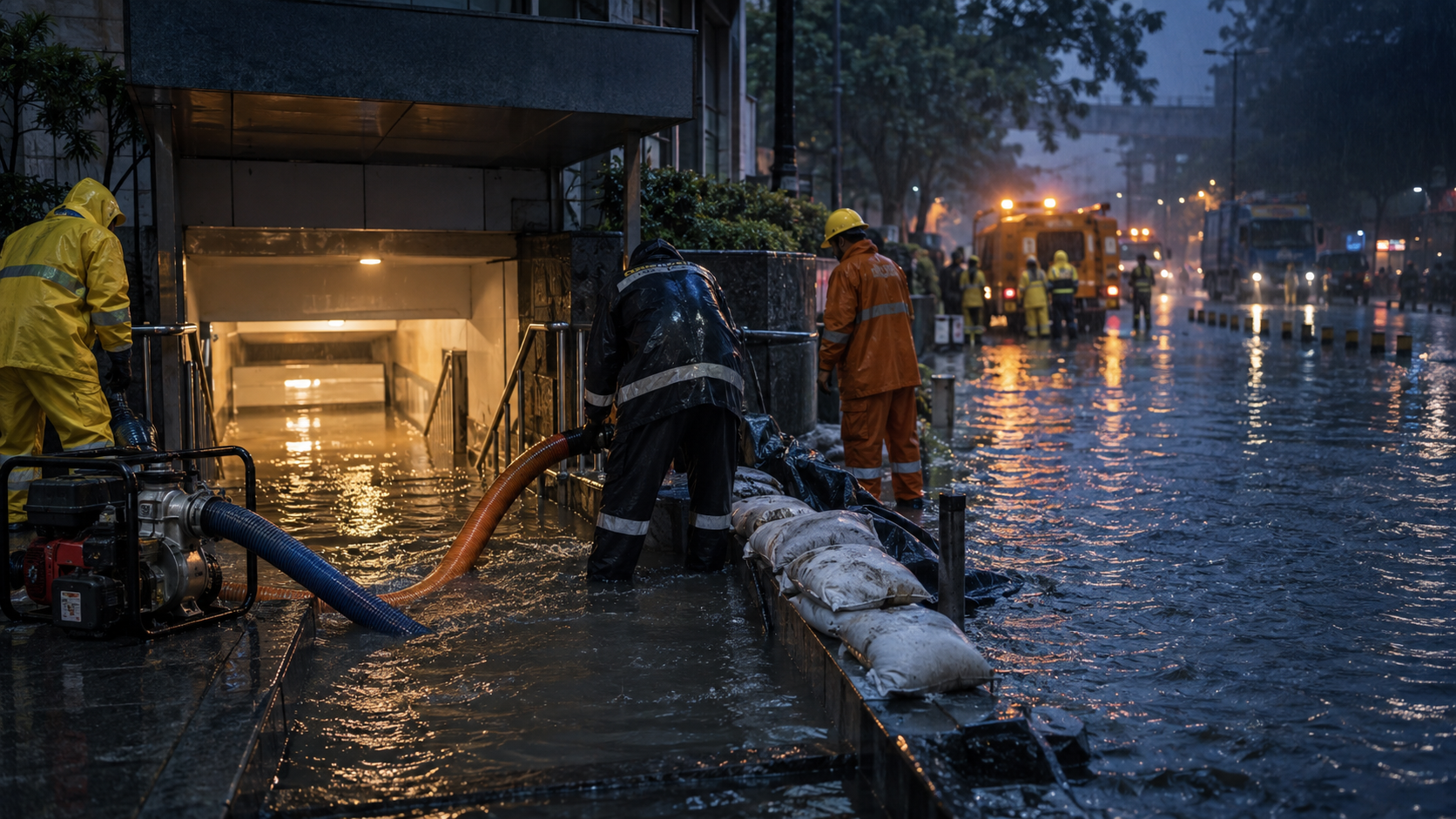 Delhi Coaching-Centre Basement Flood: Three Students Trapped by Preventable Water Entry