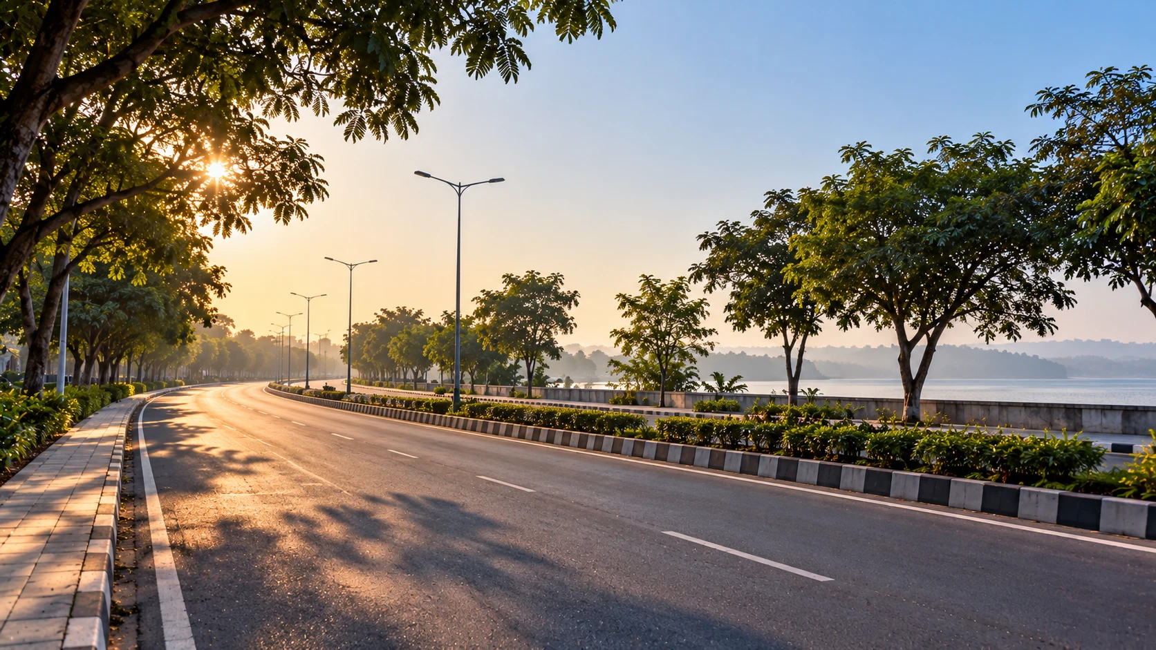 RGPV college bus hits divider and pole on Bhopal’s VIP Road