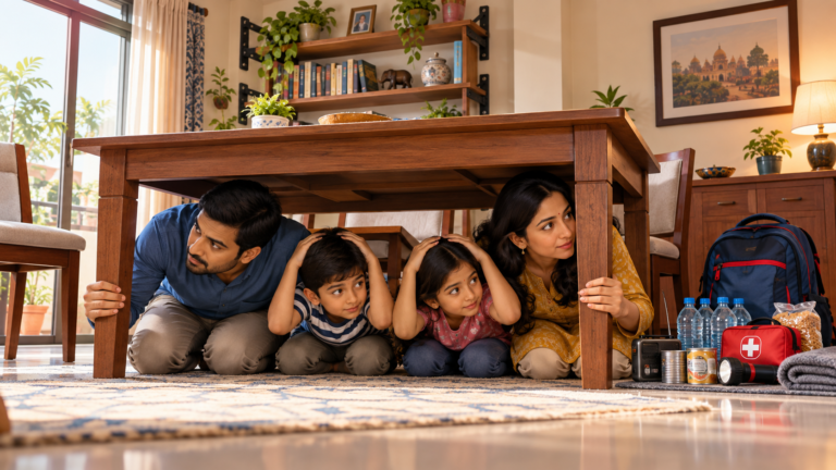 Earthquake safety: what to do before, during and after shaking