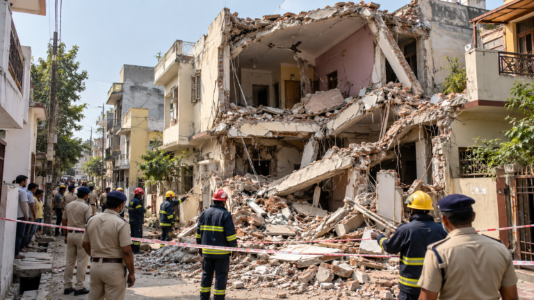 Fatehpur Malwan house explosion: five deaths, cause still under investigation