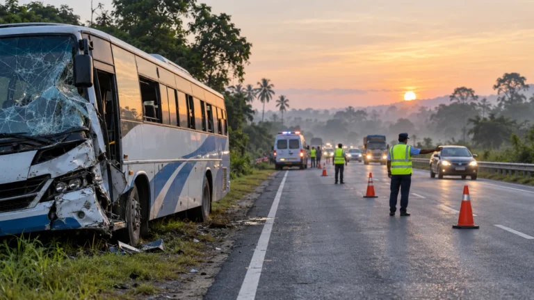 Howly BSF Bus Crash: Driver Killed, 32 Personnel Injured; Police Inquiry Underway