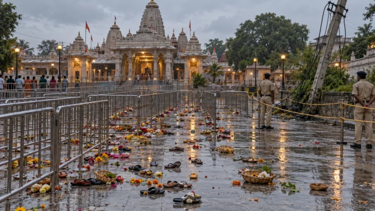 Ashok Dham Stampede, Lakhisarai: Seven Women Killed in Sawan Crush After Electric-Pole Rumour