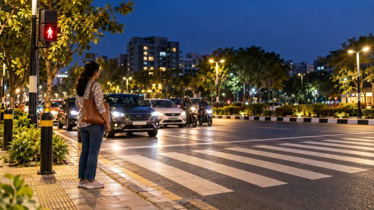 Night Walking Safety in India: A Practical Visibility and Route Plan