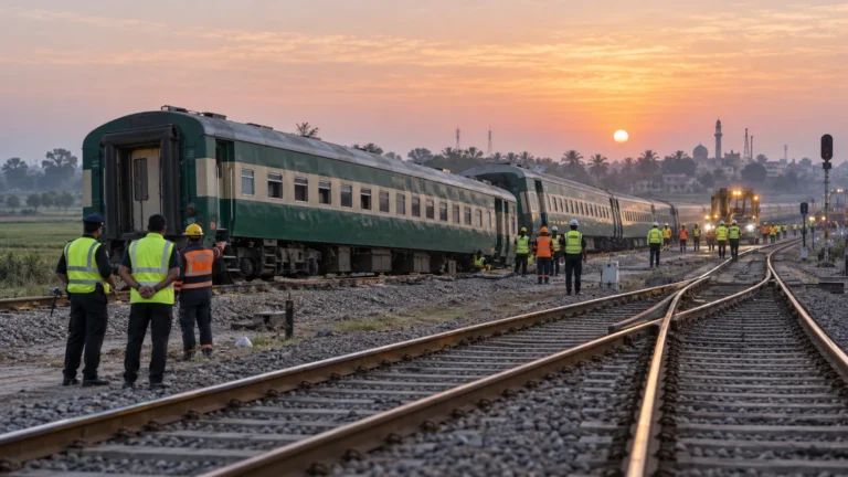 Rahman Baba Express Derailment Near Multan: Five Deaths Reported; Investigation Continues