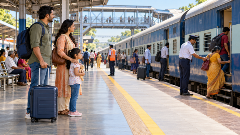 Railway platform safety in India: plan your route and know when to ask for help