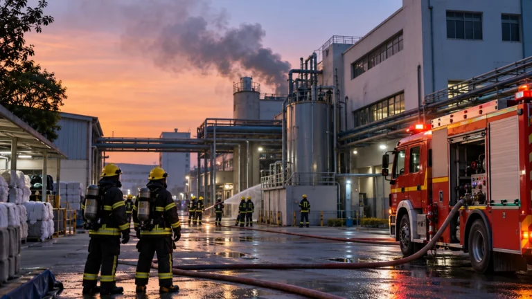 Surat Krishan Silk Mill Boiler Fire: Injury Reports Differ; Cause Under Investigation