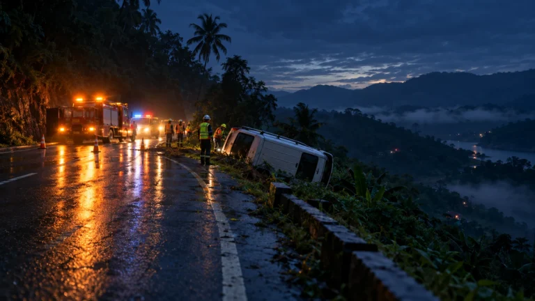 Wayanad Tourist-Van Crash: Two Deaths Reported; Cause Under Investigation